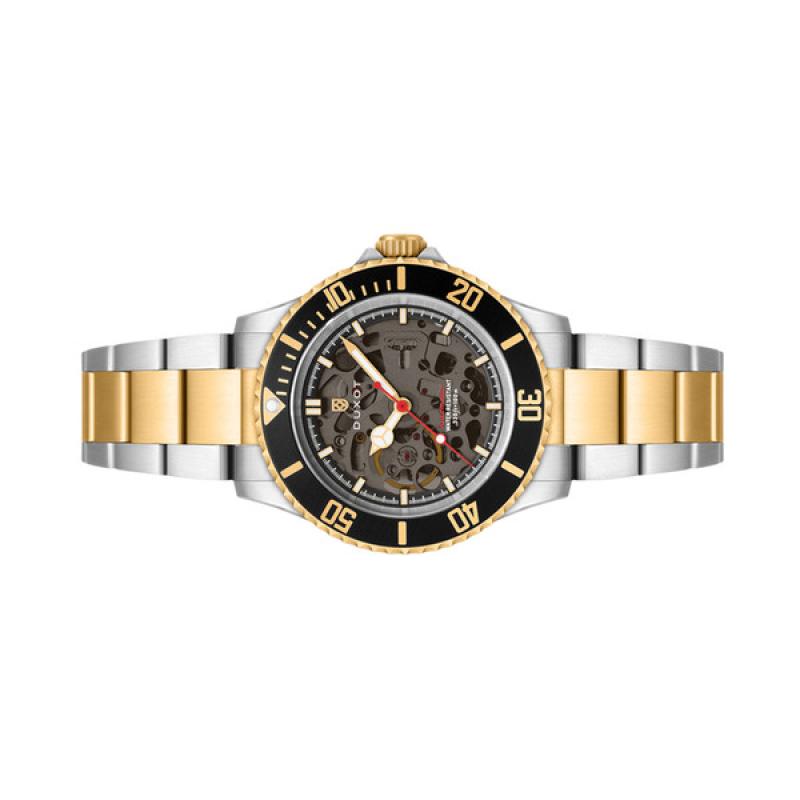 Duxot Atlantica Skeleton Automatic Two Tone Black