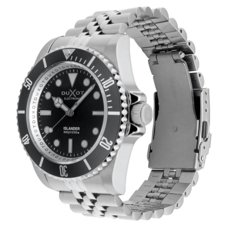 Duxot x Islander Atlantica Electronic Dive Watch with Black Dial