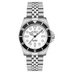 Duxot x Islander Atlantica Electronic Dive Watch with White Dial