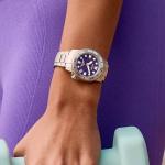 Citizen Promaster 36.5mm Solar Dive Watch with Purple Dial