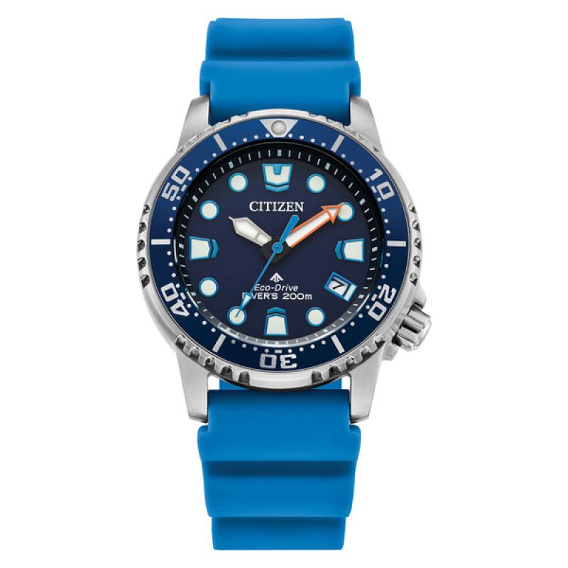 Citizen Promaster 36.5mm Solar Dive Watch with Blue Dial