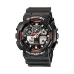 Casio G-Shock GA-100 Series in Black and Red