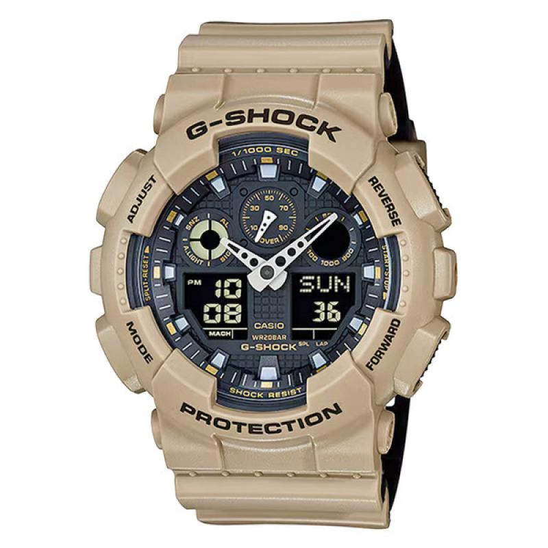 Casio G-Shock GA-100 Series in Brown