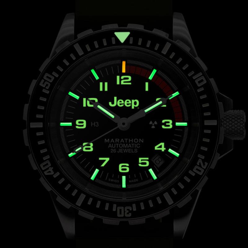 Jeep x Marathon 41mm Rubicon GSAR Swiss Automatic Dive Watch