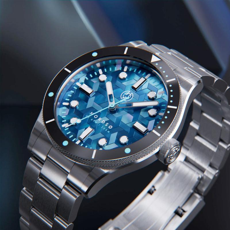 Henry Archer Nordso Terra Automatic Watch with Enceladus Dial