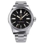 Henry Archer Vesterhav Slim Automatic Watch with Raven Black Dial