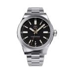 Henry Archer Vesterhav Slim Automatic Watch with Raven Black Dial