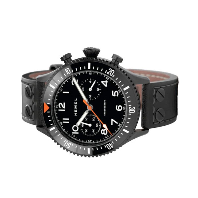 HEMEL Mecaquartz Chronograph with 60 Minute Bezel