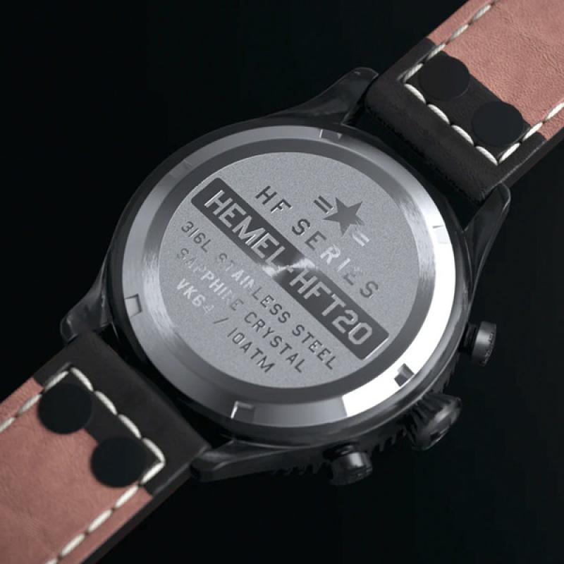 HEMEL Mecaquartz Chronograph with 60 Minute Bezel