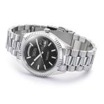 Herodia Monte Carlo Full Day Swiss Watch with Matte Black Dial