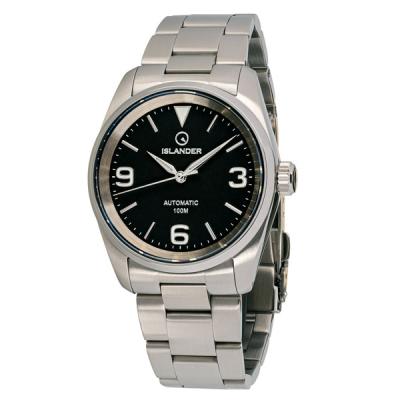 Islander Manhasset 36mm Automatic Watch with Black Dial