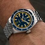 Islander Port Jefferson Skin Diver Automatic Watch with Navy Blue Dial