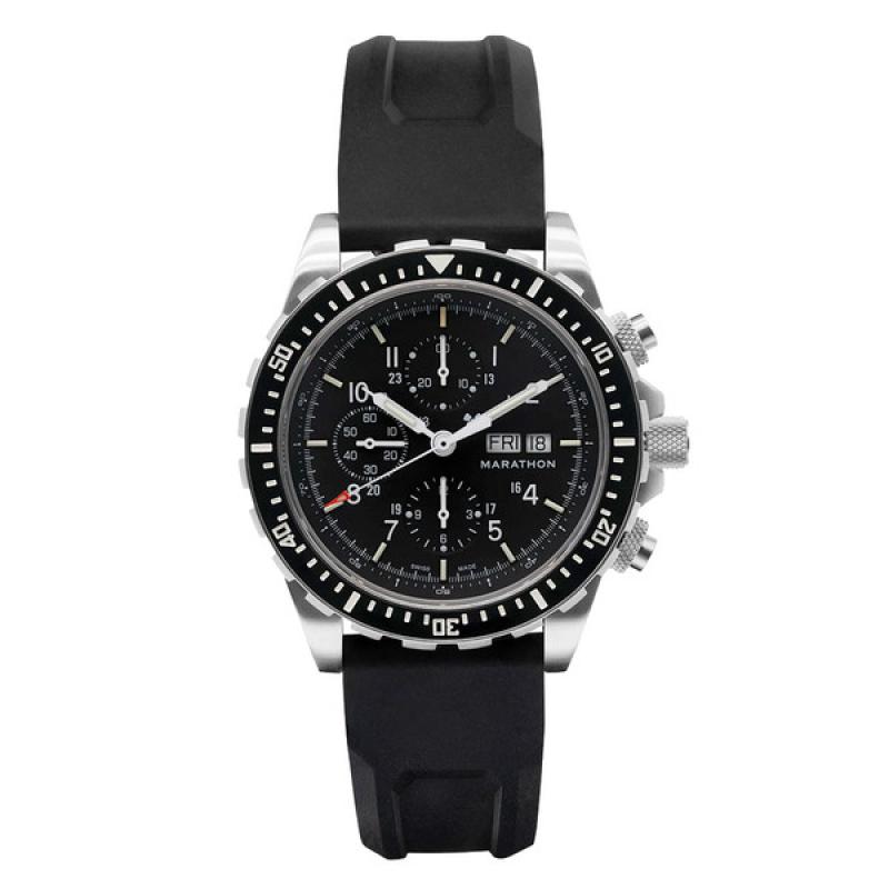 Marathon Swiss Made, CSAR Automatic Valjoux 7750 Chronograph with Sapphire Crystal