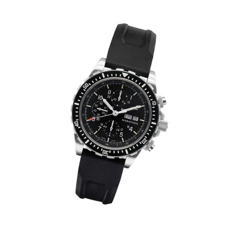 Marathon Swiss Made, CSAR Automatic Valjoux 7750 Chronograph with Sapphire Crystal