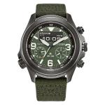 Citizen Promaster Land Ani-Digi Watch with Forest Green Dial