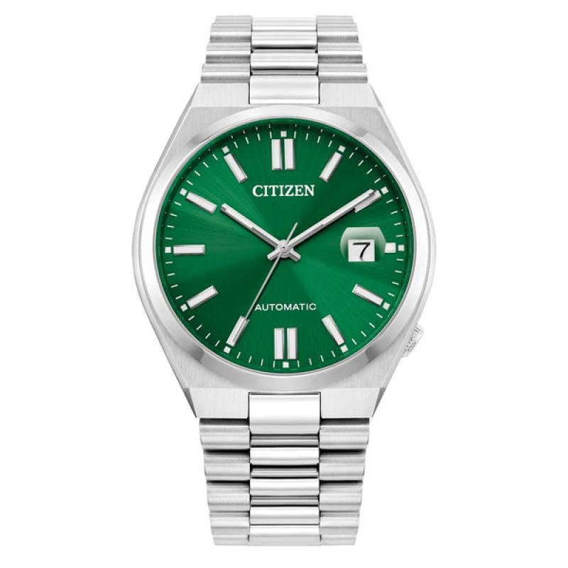 Citizen Tsuyosa Automatic with Sunray Green Dial