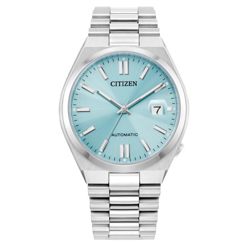 Citizen Tsuyosa Sports Automatic with Sunray Sky Blue Dial