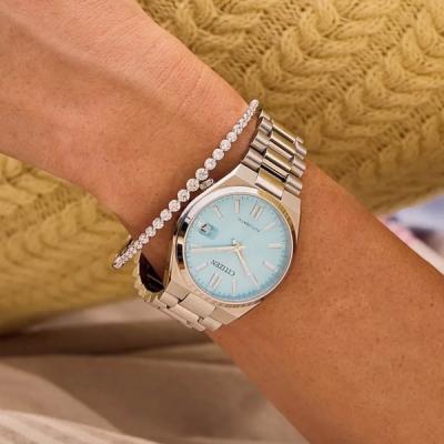 Citizen Tsuyosa 37mm Sports Automatic with Ice Blue Dial
