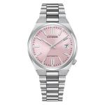 Citizen Tsuyosa 37mm Sports Automatic with Pastel Pink Dial