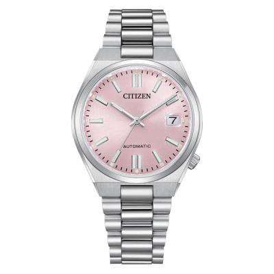 Citizen Tsuyosa 37mm Sports Automatic with Pastel Pink Dial