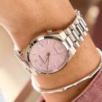 Citizen Tsuyosa 37mm Sports Automatic with Pastel Pink Dial