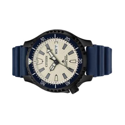 Citizen Automatic Promaster Dive Watch with PVD Case, Fully Lumed Dial and Blue Strap
