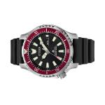Citizen Automatic Promaster Dive Watch with Black Dial and Rubber Strap