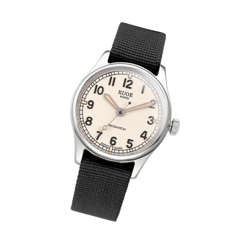 KUOE Old Smith 90-002 Automatic 35mm Watch with Ivory Dial