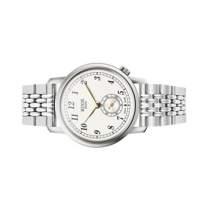 KUOE Old Smith 90-007 Automatic 35mm Watch with White Dial