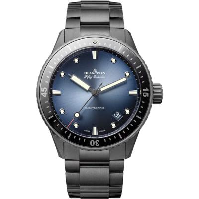 5000A 0140 01S Fifty Fathoms Bathyscaphe Automatic 43.6mm Blue Dial