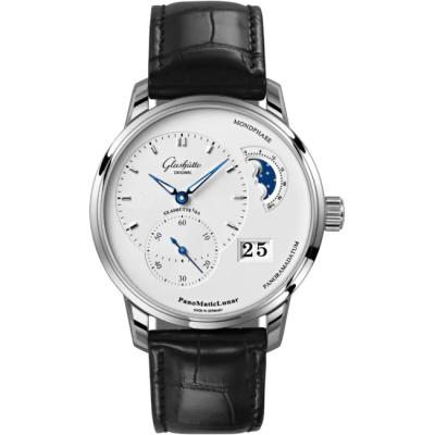1-90-02-42-32-61 PanoMaticLunar SS Silver Dial