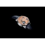 1-93-03-01-03-61 Panolunar Tourbillon Rosé Opalin On Leather Strap