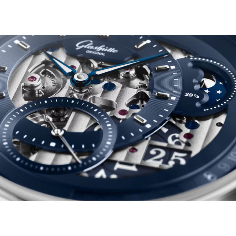 1-92-11-01-03-61 PanomaticCalendar on Leather Strap