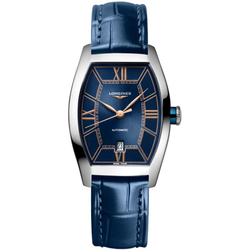 Evidenza Blue Dial on Strap L2.142.4.96.2