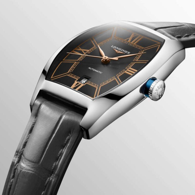 Evidenza Anthracite Dial on Strap L2.142.4.56.2