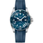 Hydroconquest L3.790.4.96.9 GMT Sunray Blue Dial on Strap