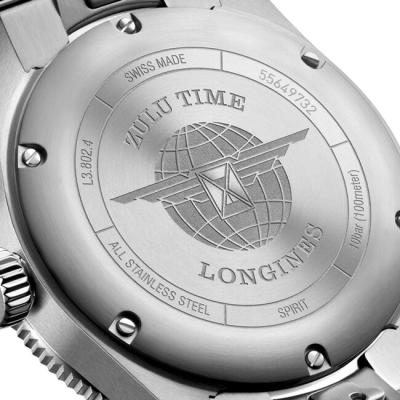 Longines L3.802.4.93.6 Spirit Zulu Time 39mm