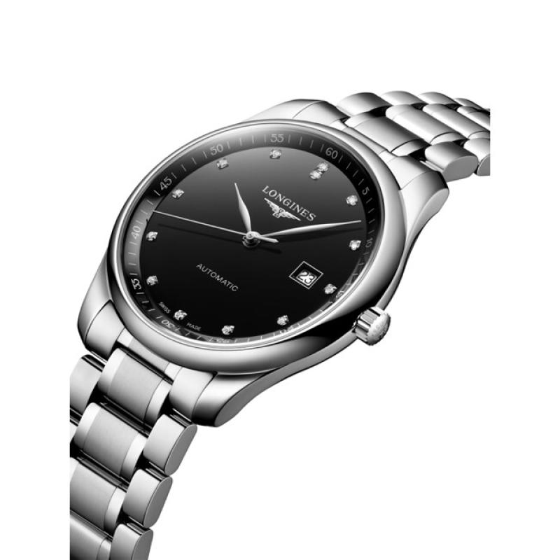 L2.893.4.57.6 Master Collection 42mm Black Lacquered Dial