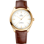 435.53.40.21.09.001 De Ville Tresor 40mm Yellow Gold on Leather Strap