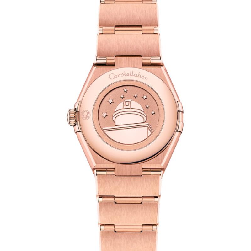 131.55.28.60.99.005 Constellation Meteorite Dial Gold and Diamonds 28mm