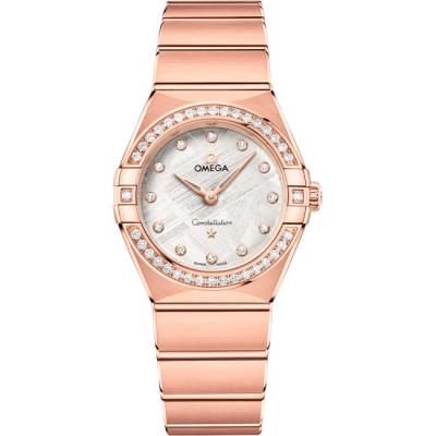 131.55.28.60.99.005 Constellation Meteorite Dial Gold and Diamonds 28mm