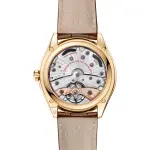 435.53.40.21.09.001 De Ville Tresor 40mm Yellow Gold on Leather Strap