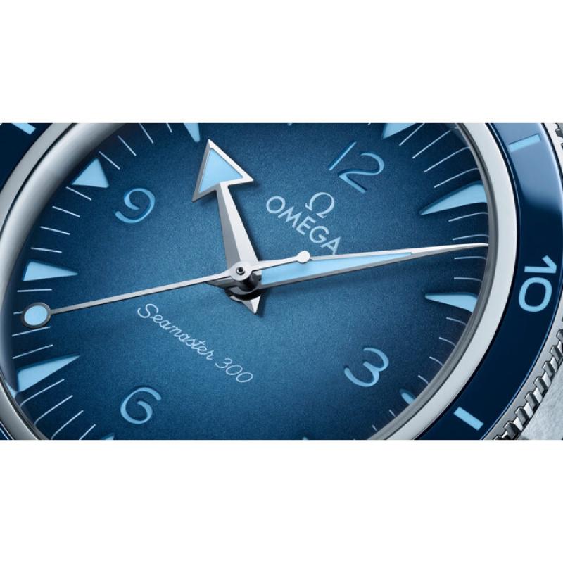 234.30.41.21.03.002 Seamaster 300 Co-Axial Master Chronometer Summer Blue