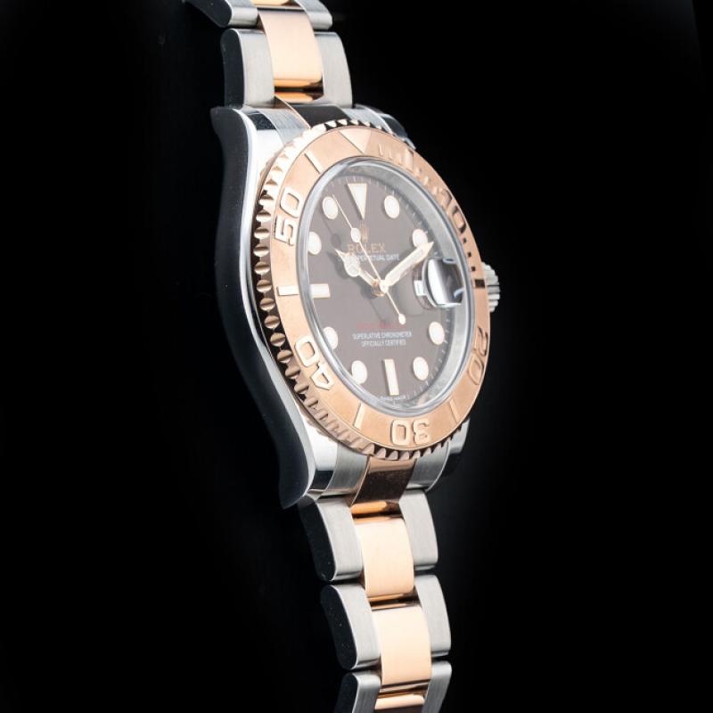 Yacht-Master 40 116621-0001 Rose Gold Chocolate Dial
