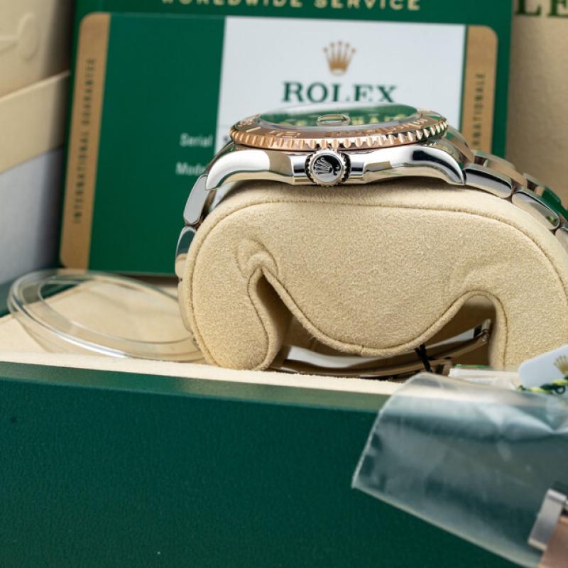 Yacht-Master 40 116621-0001 Rose Gold Chocolate Dial