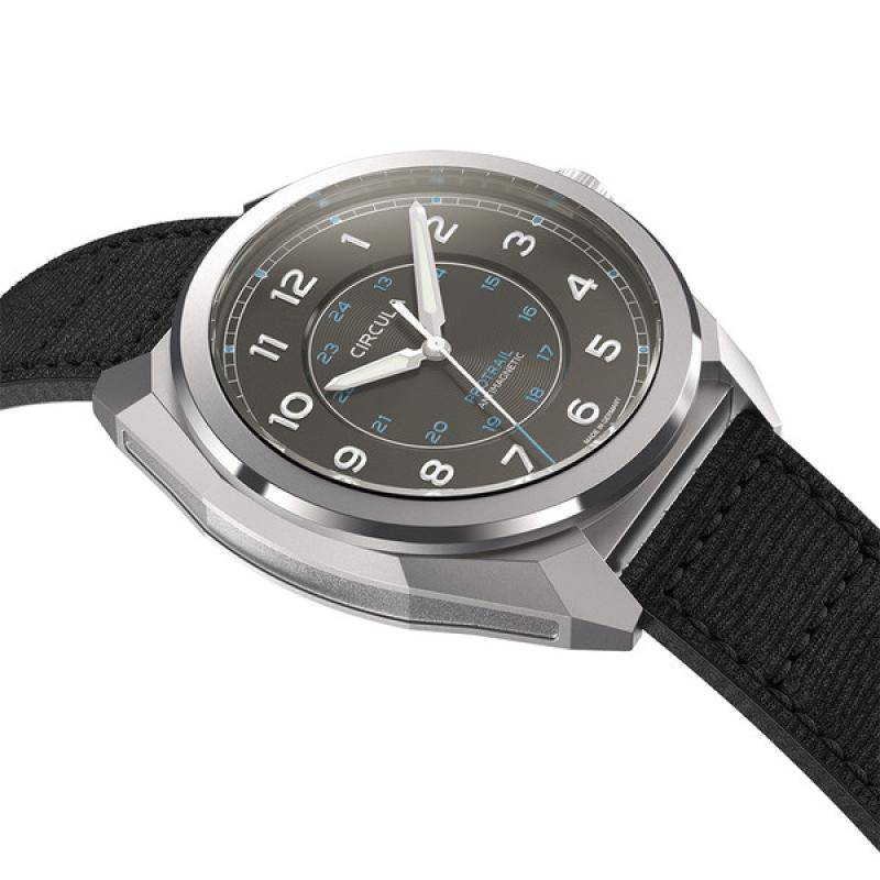 Circula ProTrail Automatic Field Watch with Grey Dial