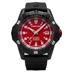 Protek USMC Automatic Tritium Dive Watch with Red Dial