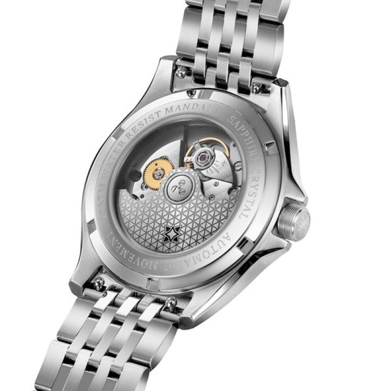 Second Hour Mandala Mk3 Watch with Salmon Dial