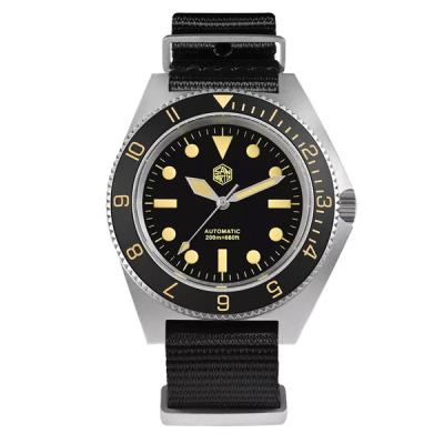 San Martin Automatic Dive Watch with Black Dial