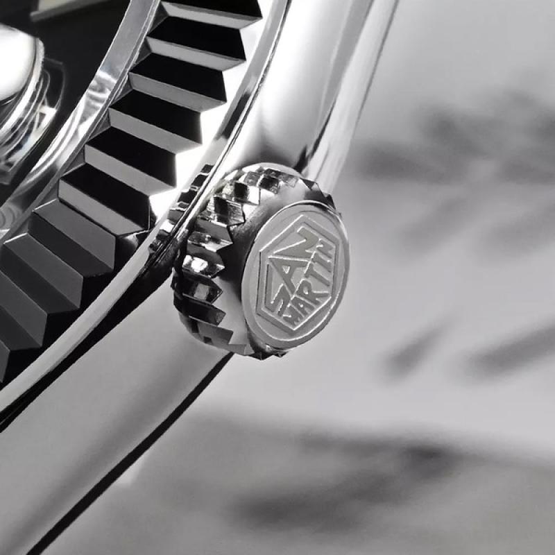 San Martin Automatic Dress Watch with Blue MOP Dial